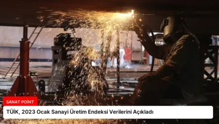 TÜİK, 2023 Ocak Sanayi Üretim Endeksi Verilerini Açıkladı