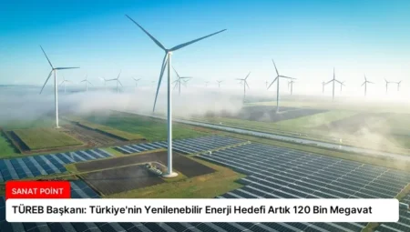 TÜREB Başkanı: Türkiye’nin Yenilenebilir Enerji Hedefi Artık 120 Bin Megavat